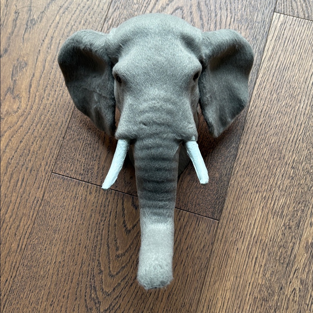Liberty of London Gray Elephant plush Wall Decor